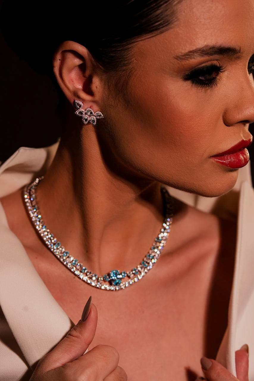 Colar Elegance Cristal